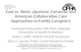 East vs. West: Japanese, Canadian and American Collaborative Care Approaches to Family Caregivers