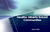 Healthy Alberta School Communities
