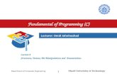 Fundamental of Programming (C)
