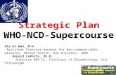 Strategic Plan WHO-NCD-Supercourse