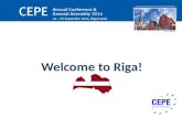 Welcome to Riga!