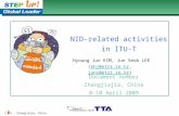 NID-related activities in ITU-T