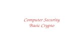 Computer Security Basic Crypto