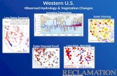 Western U.S. Observed Hydrology & Vegetation Changes