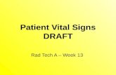 Patient Vital Signs DRAFT