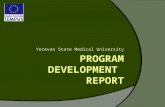 Program development  report