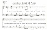 O   Thou bless-ed Rock   of   A-ges,  (Rock  of  A-ges,  I   am)