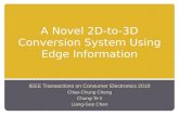 A Novel 2D-to-3D Conversion System Using Edge Information