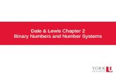 Dale & Lewis Chapter 2 Binary Numbers and Number Systems