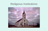 Religious Institutions