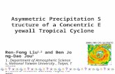 Asymmetric Precipitation Structure of a Concentric Eyewall Tropical Cyclone