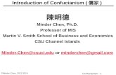 Introduction of Confucianism ( 儒家 )