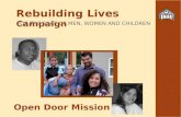 Rebuilding Lives  Campaign