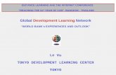Global  Development Learning  Network “WORLD BANK’s EXPERIENCES AND OUTLOOK” Le Vu
