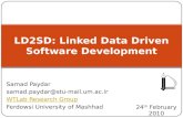 LD2SD: Linked Data Driven Software Development