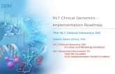 HL7 Clinical Genomics –  Implementation Roadmap