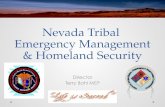 Nevada Tribal  Emergency Management & Homeland Security