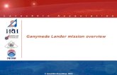 Ganymede Lander mission  overview