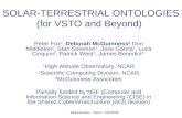 SOLAR-TERRESTRIAL ONTOLOGIES (for VSTO and Beyond)