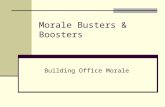 Morale Busters & Boosters