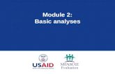 Module 2: Basic analyses