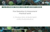 Fire Detection &  Assessment Practical work