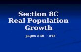 Section 8C Real Population Growth