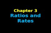 Chapter 3 Ratios and Rates