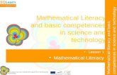 Mathematical Literacy and basic competences in science and technology