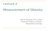 Lecture 2 Measurement of Obesity