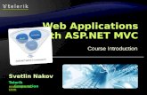 Web Applications with  ASP.NET MVC