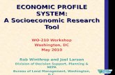 ECONOMIC PROFILE SYSTEM: A Socioeconomic Research Tool
