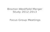 Brocton-Westfield Merger Study 2012-2013
