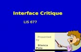 Interface Critique