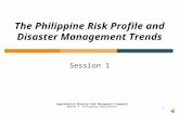 The Philippine Risk Profile and Disaster Management Trends