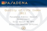 Quality of Life Index 2011