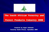 The South African Forestry and  Forest Products Industry 2008