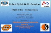 Robot Quick Build Session