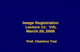 Image Registration  Lecture 11:  VXL March 29, 2005