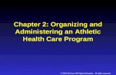 Chapter 2: Organizing and Administering an Athletic Health Care Program