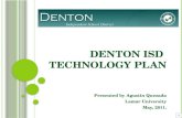 Denton ISD  Technology Plan