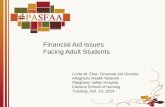 Financial Aid Issues  Facing Adult Students