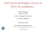 GPS-Derived Heights, Focus on NGS 59 Guidelines