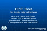 EPIC Tools for  in-situ  data collections