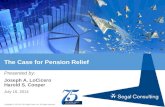 The Case for Pension Relief