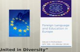 Foreign Language and Education in Europe