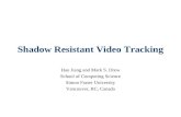 Shadow Resistant Video Tracking