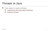 Threads in Java