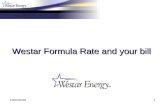 Westar Formula Rate and your bill