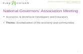National Governors’ Association Meeting